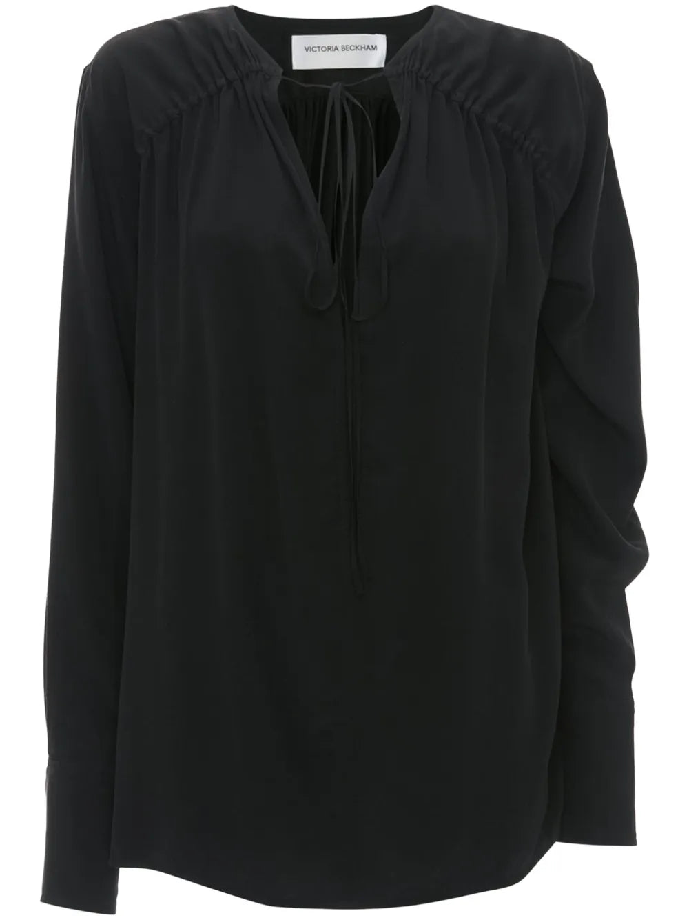 Gathered-Detail Blouse