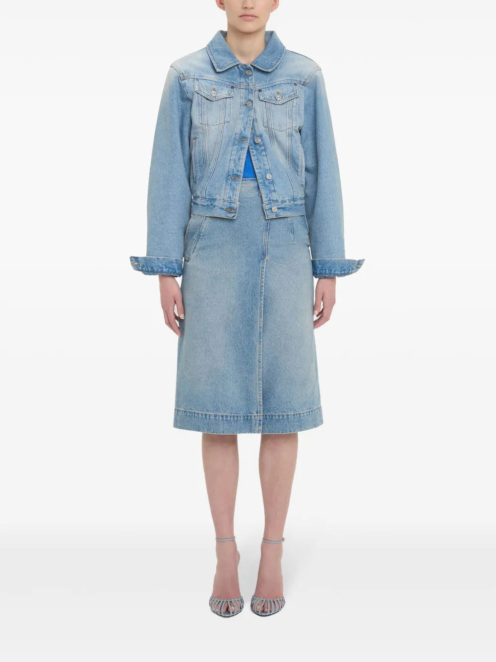 Padded Denim Jacket