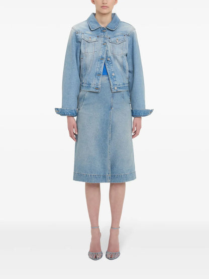 Padded Denim Jacket