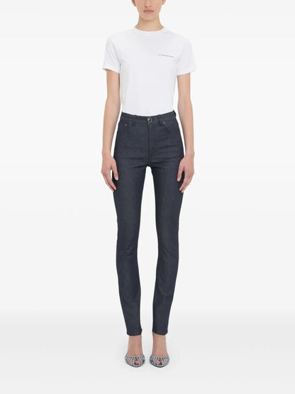 High-Waisted Skinny Jeans