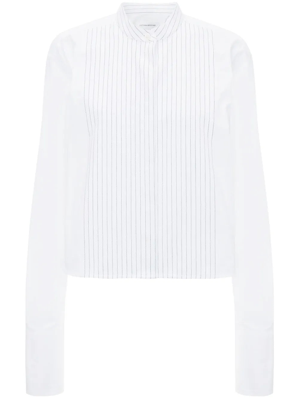 Cropped Tuxedo Shirt