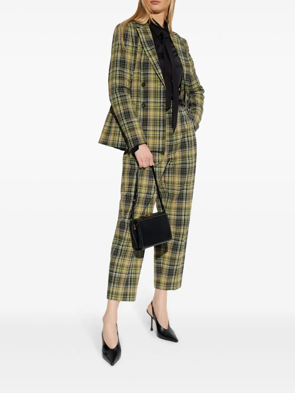 Checked Blazer