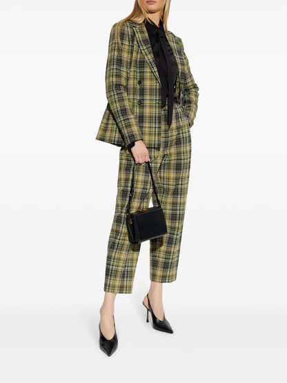Checked Blazer