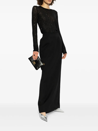 Wool Maxi Skirt