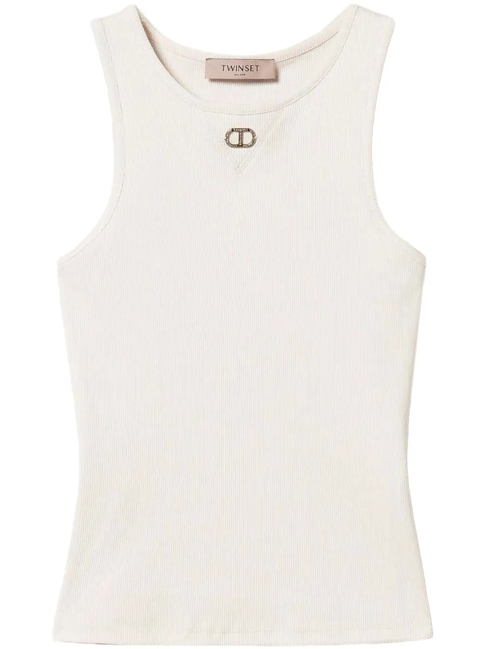 Oval T Ribbed Top