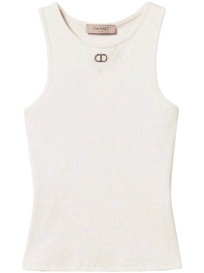 Oval T Ribbed Top