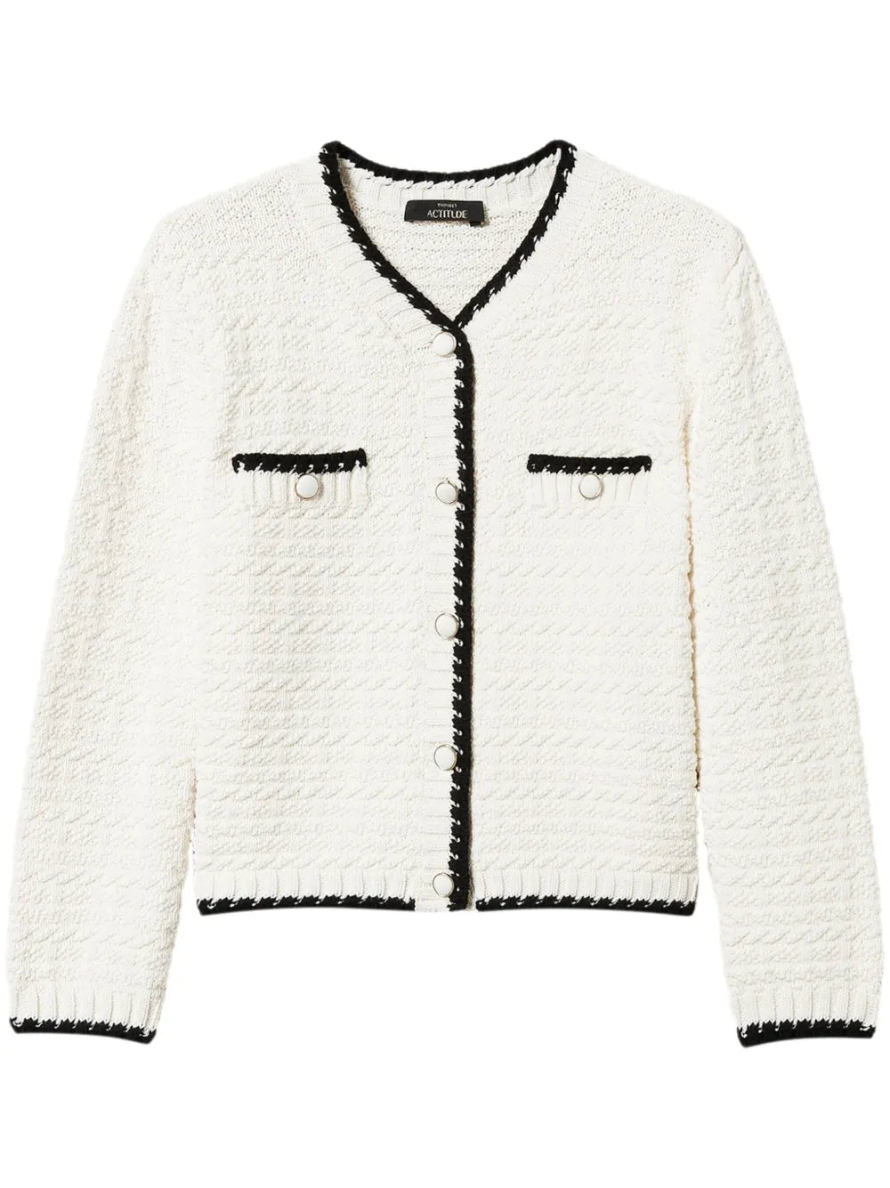 Jacquard Knit Jacket