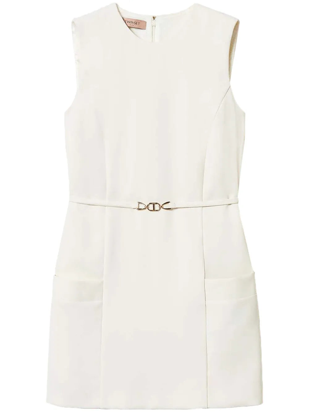 Crepe Belted Top