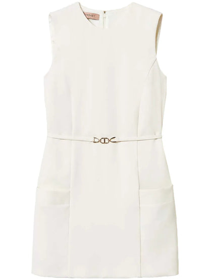 Crepe Belted Top