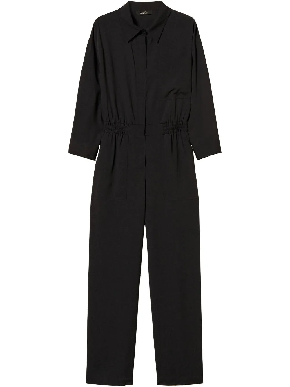 Crepe-De-Chine Jumpsuit