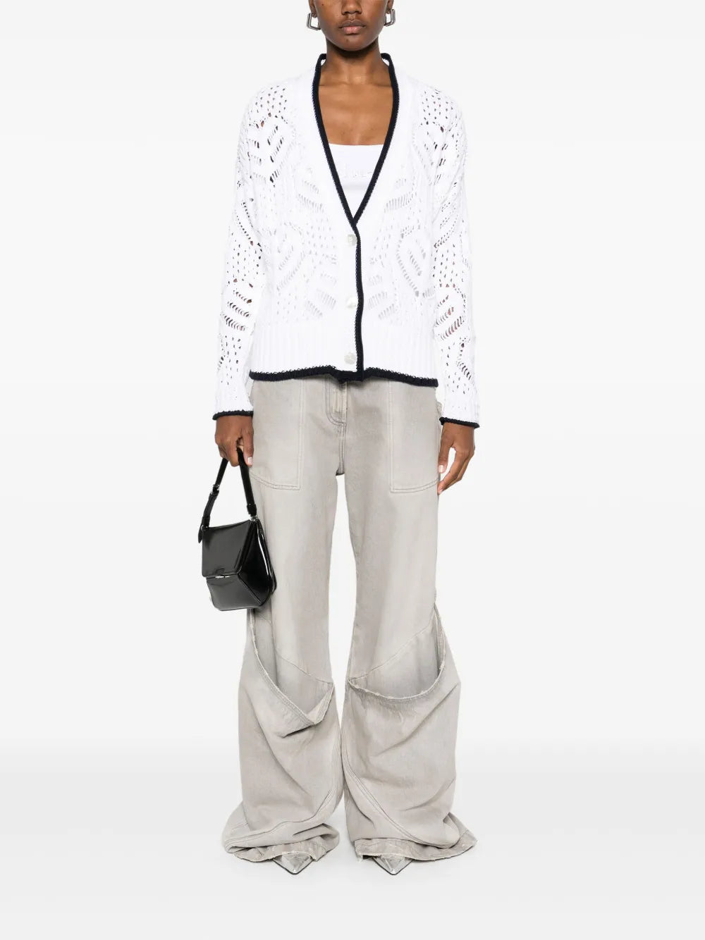 Open-Knit Cardigan