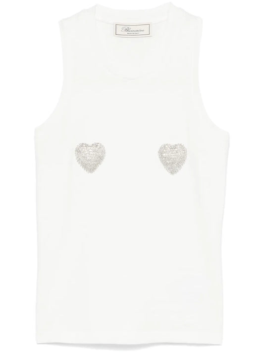 Heart-Patch Tank Top