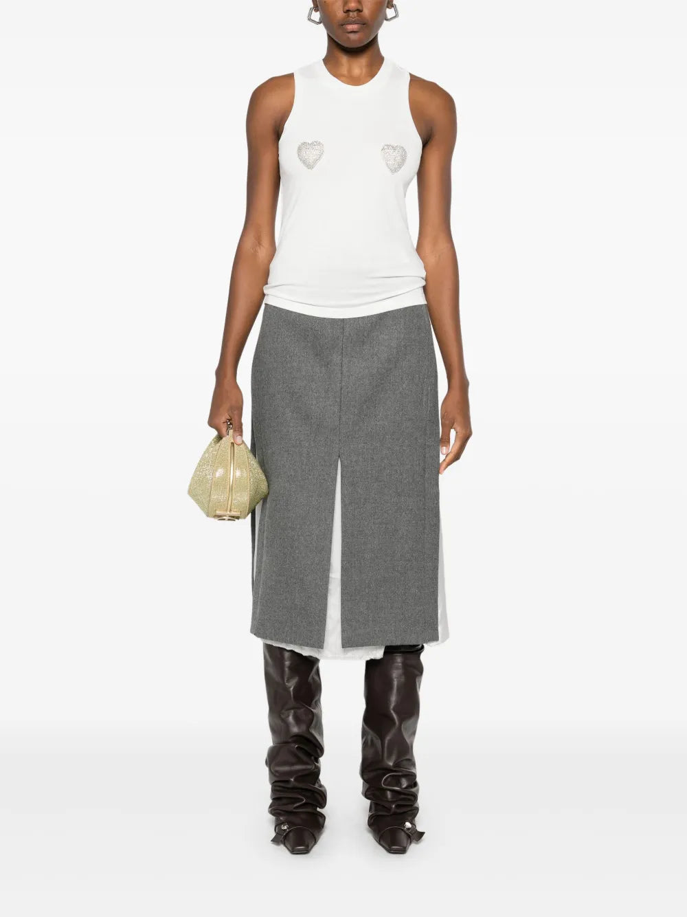 Heart-Patch Tank Top