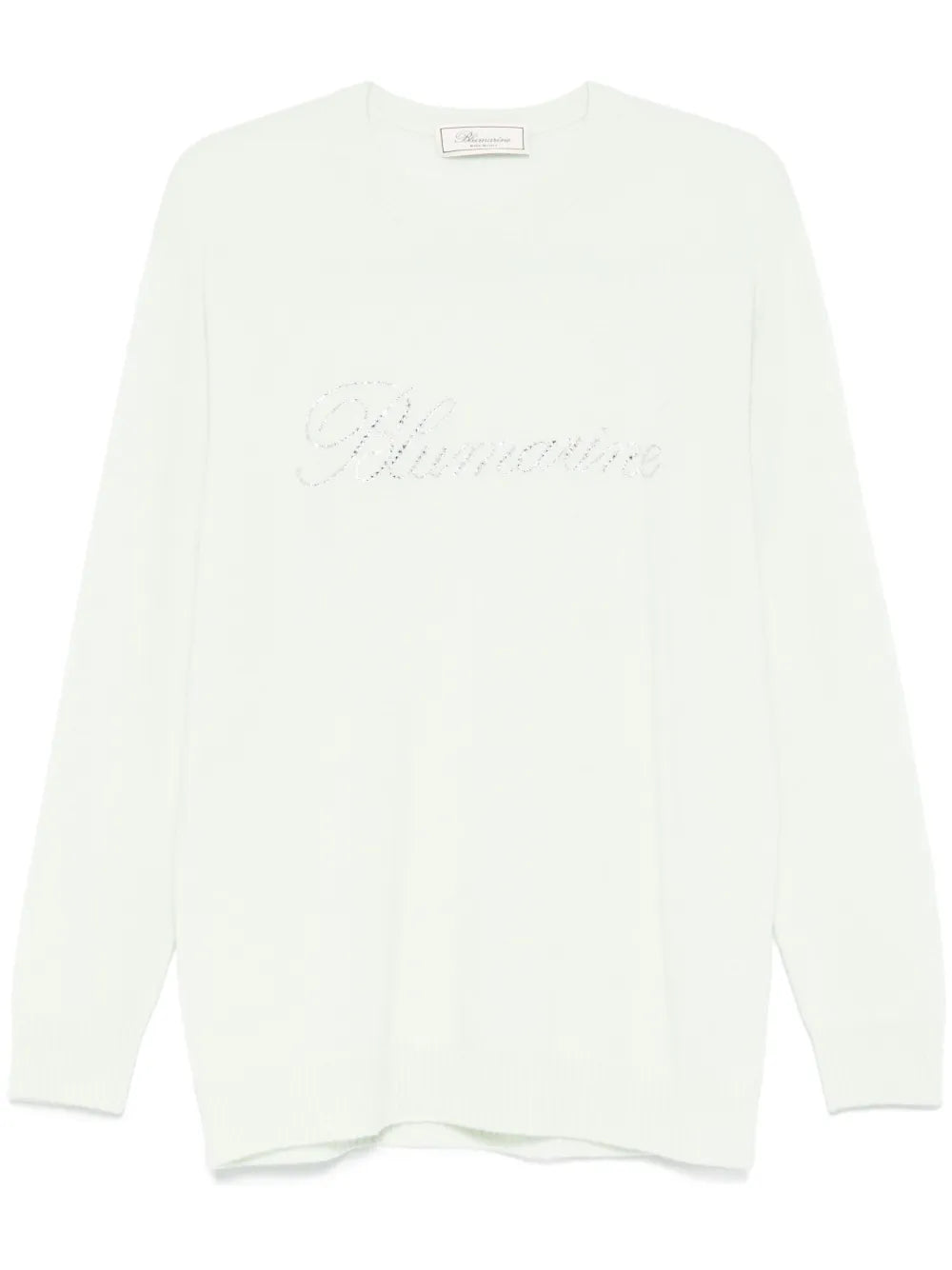 Rhinestone-Logo Sweater