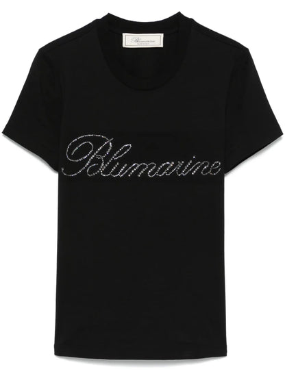 Rhinestone-Logo T-Shirt