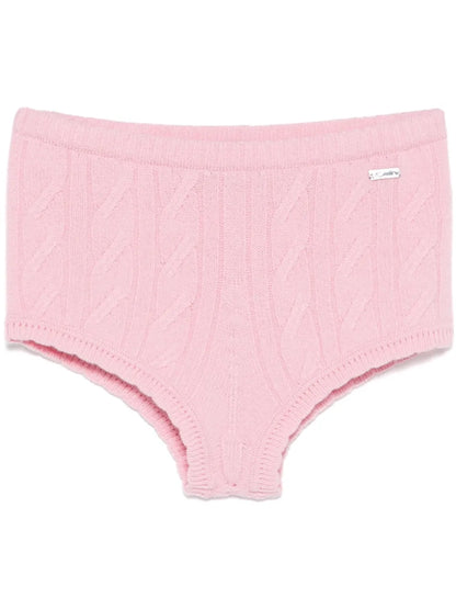 Cable-Knit Shorts