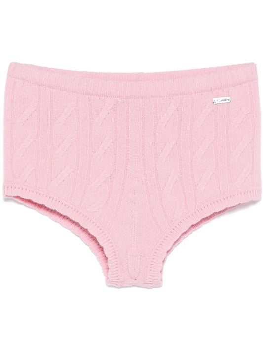 Cable-Knit Shorts