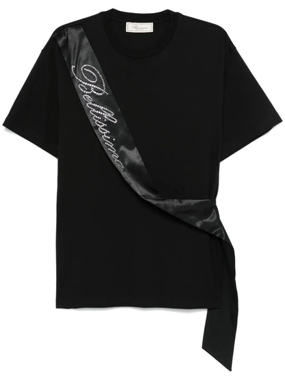 Rhinestone-Logo T-Shirt