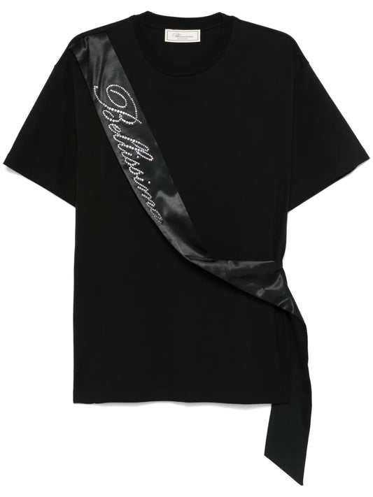 Rhinestone-Logo T-Shirt