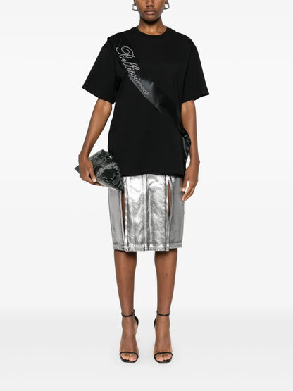 Rhinestone-Logo T-Shirt