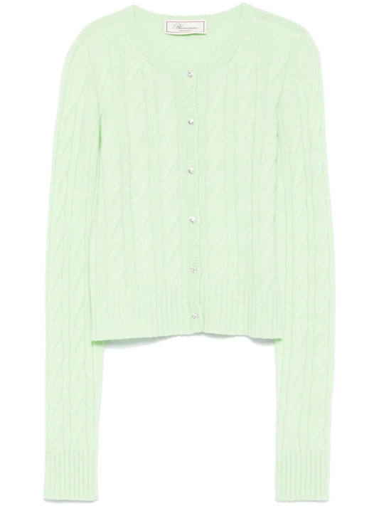 Cable-Knit Cardigan