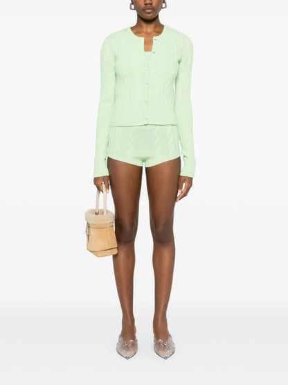 Cable-Knit Cardigan