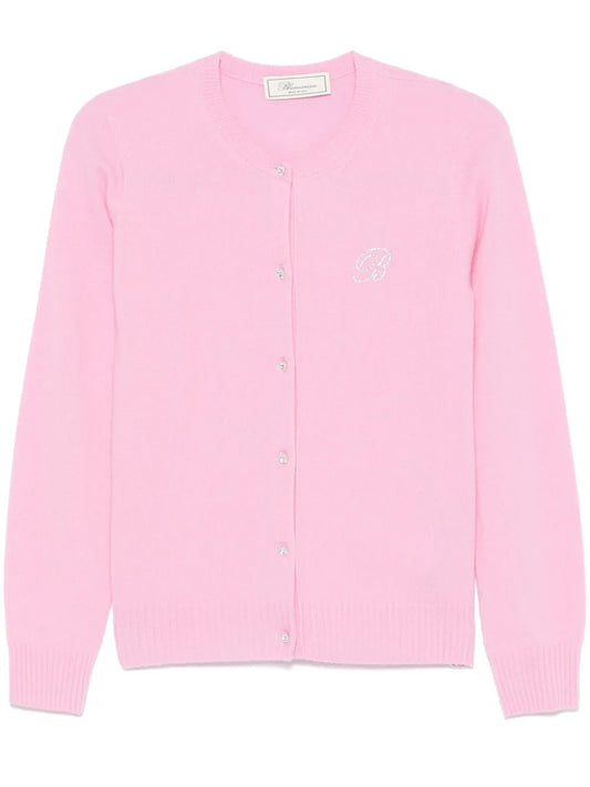 Logo-Appliqué Cardigan