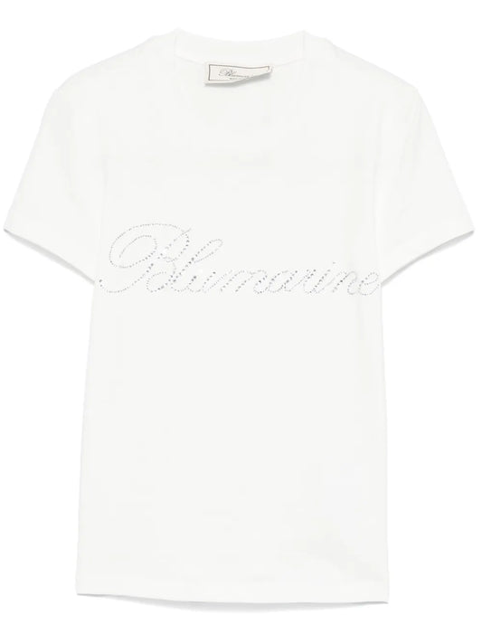 Rhinestone-Logo T-Shirt