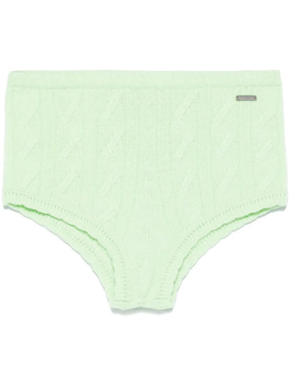 Cable-Knit Shorts