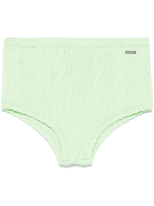Cable-Knit Shorts