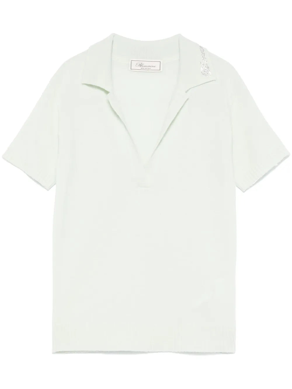 Logo-Appliqué Polo Top