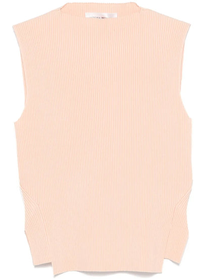 Ribbed-Knit Vest