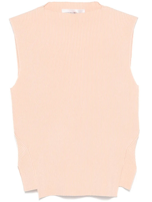 Ribbed-Knit Vest