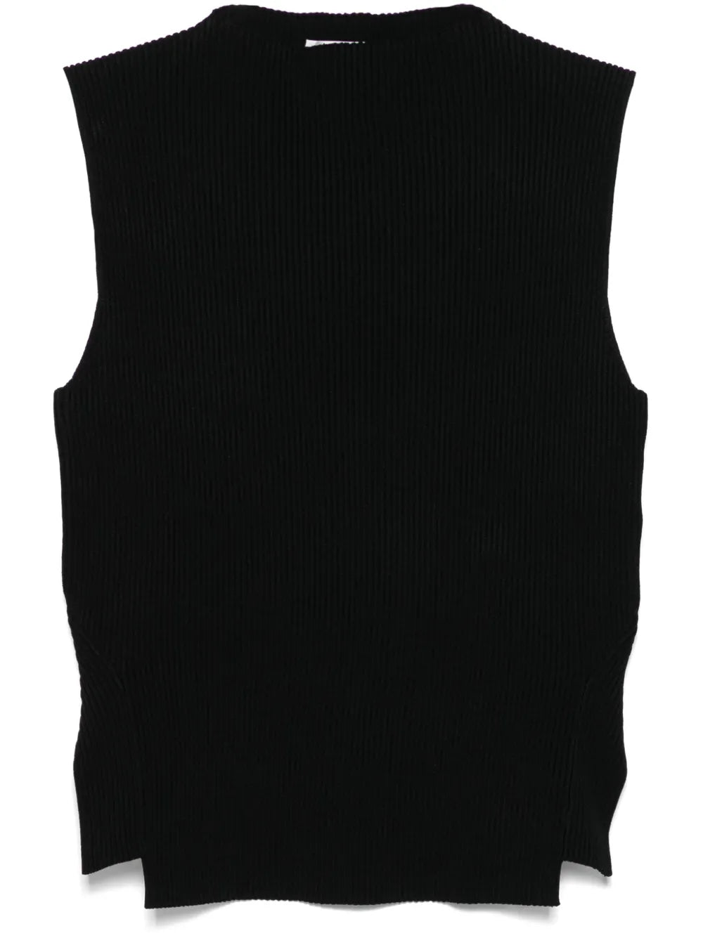 Ribbed-Knit Vest