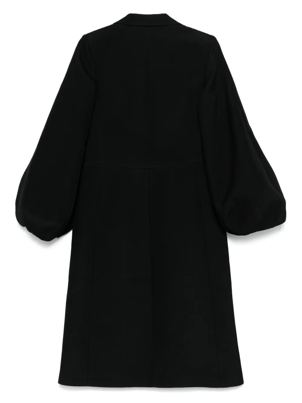 Balloon-Sleeve Coat