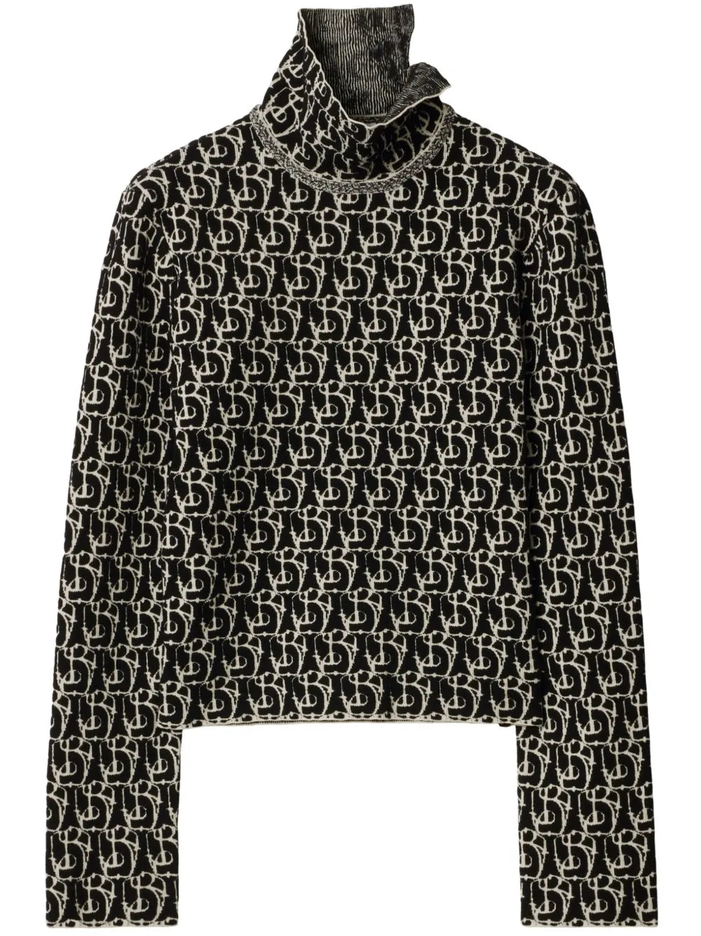 B Charm-Intarsia Sweater