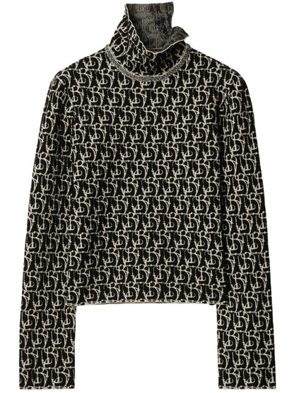 B Charm-Intarsia Sweater