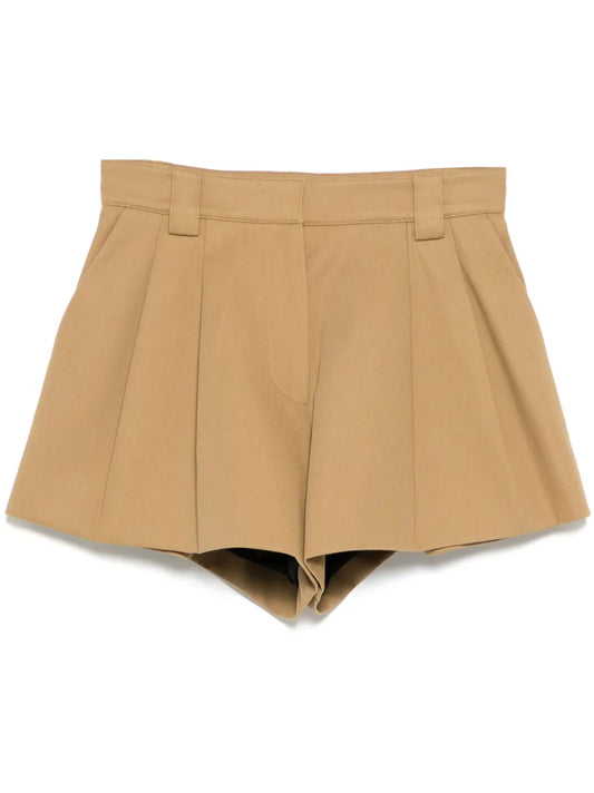 High-Waist Flared Short