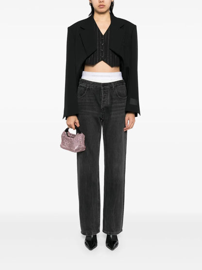 Exaggerated Split Front Blazer