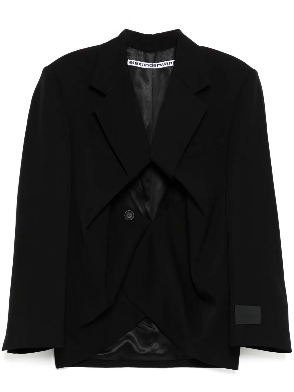 Exaggerated Split Front Blazer
