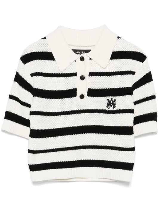 Ma Striped Polo Shirt