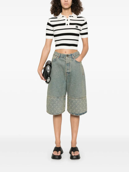 Ma Striped Polo Shirt