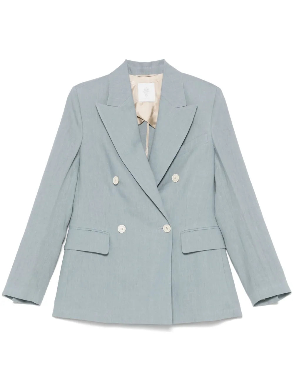 Slub-Texture Blazer
