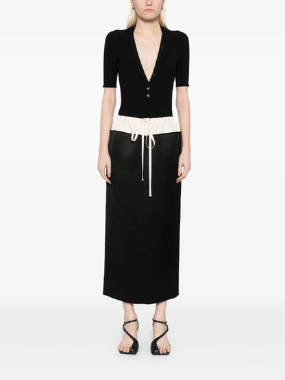 Panelled Skirt