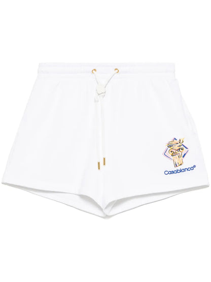 Embroidered Logo Short