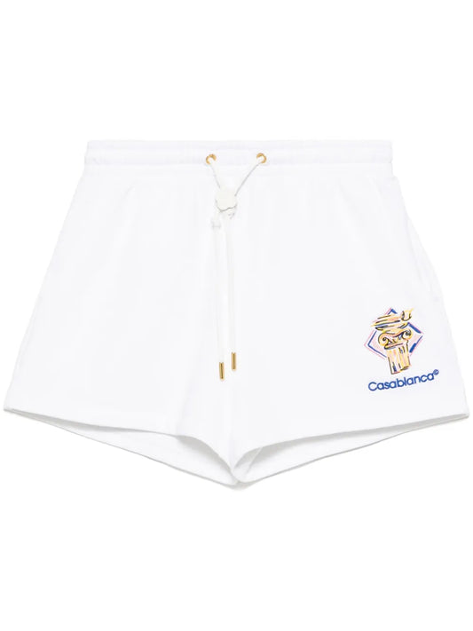 Embroidered Logo Short