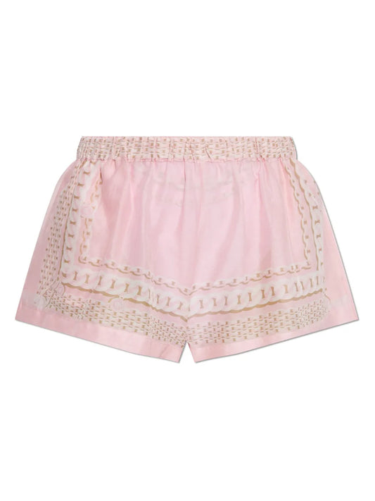 Chain Print Shorts