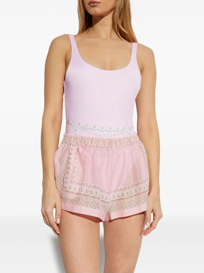 Chain Print Shorts