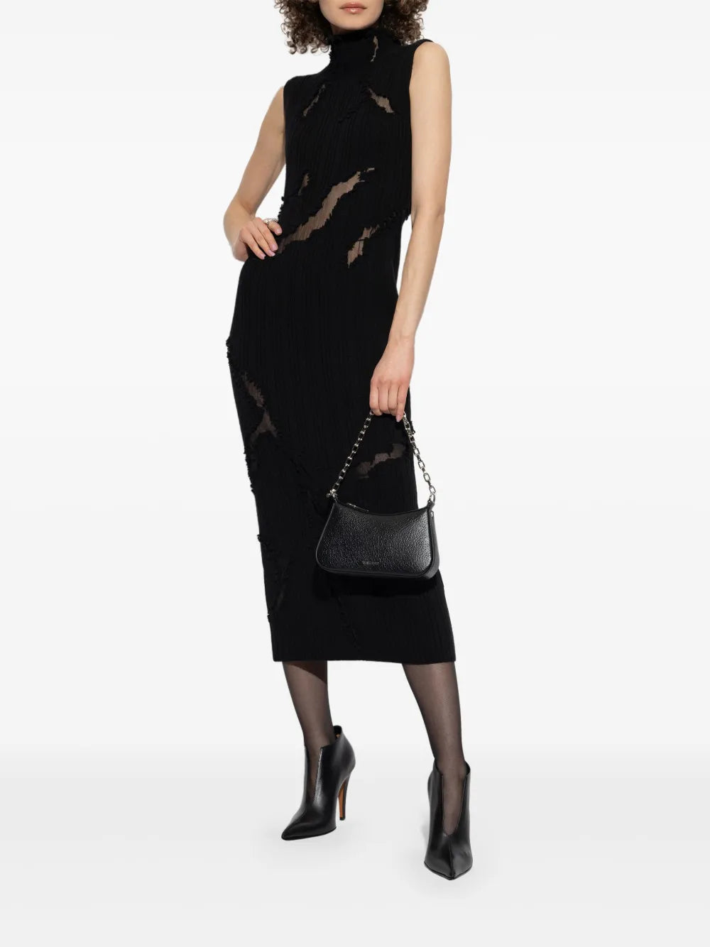 Cut-Out Midi Dress