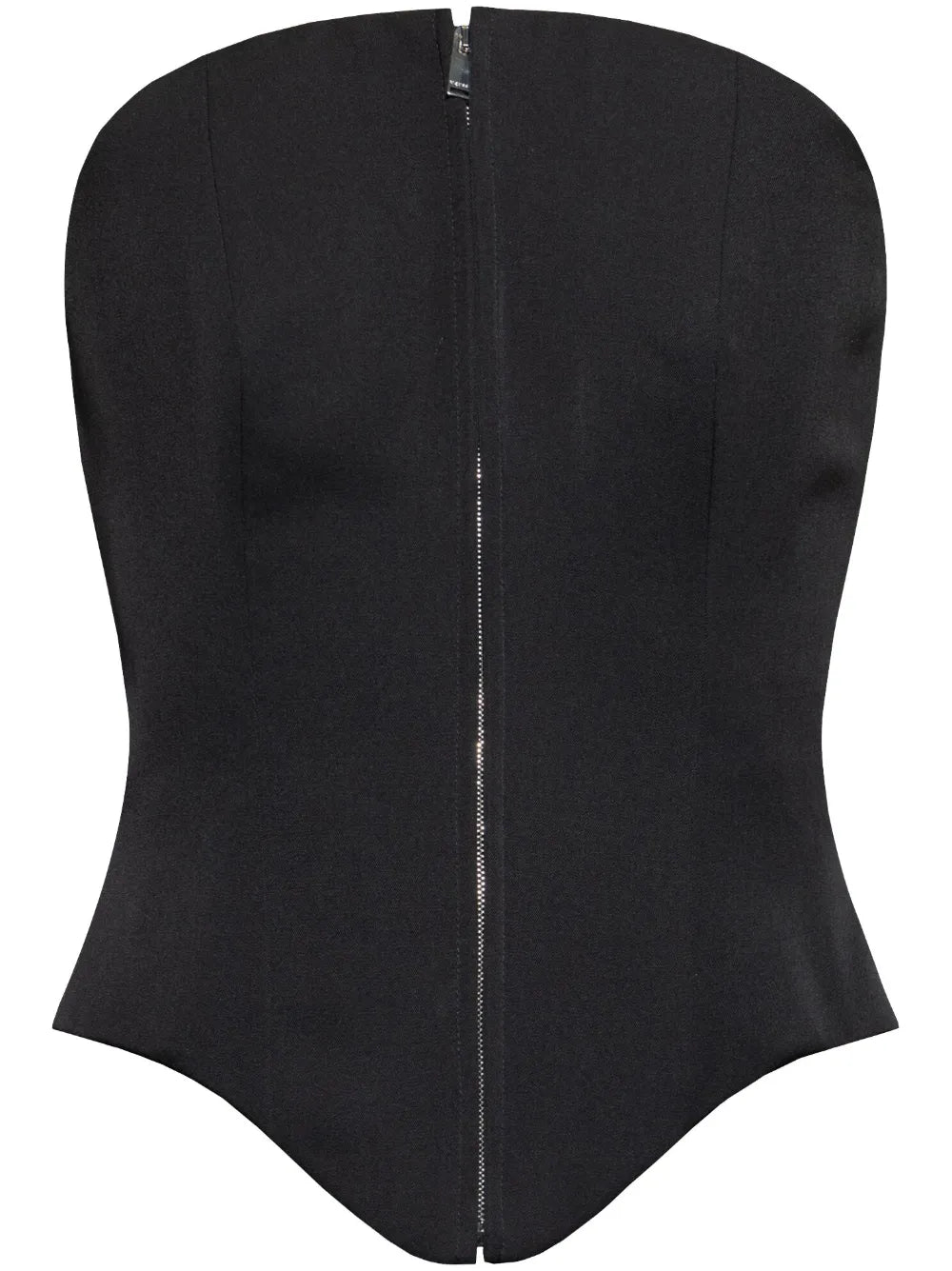 Zip-Up Corset Top